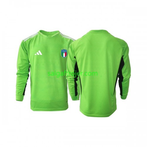 Italien Fodboldtrøjer Målmand Hjemmebanesæt 2023 Langærmet Italien Fodboldtrøjer Målmand Hjemmebanesæt 2023 Langærmet